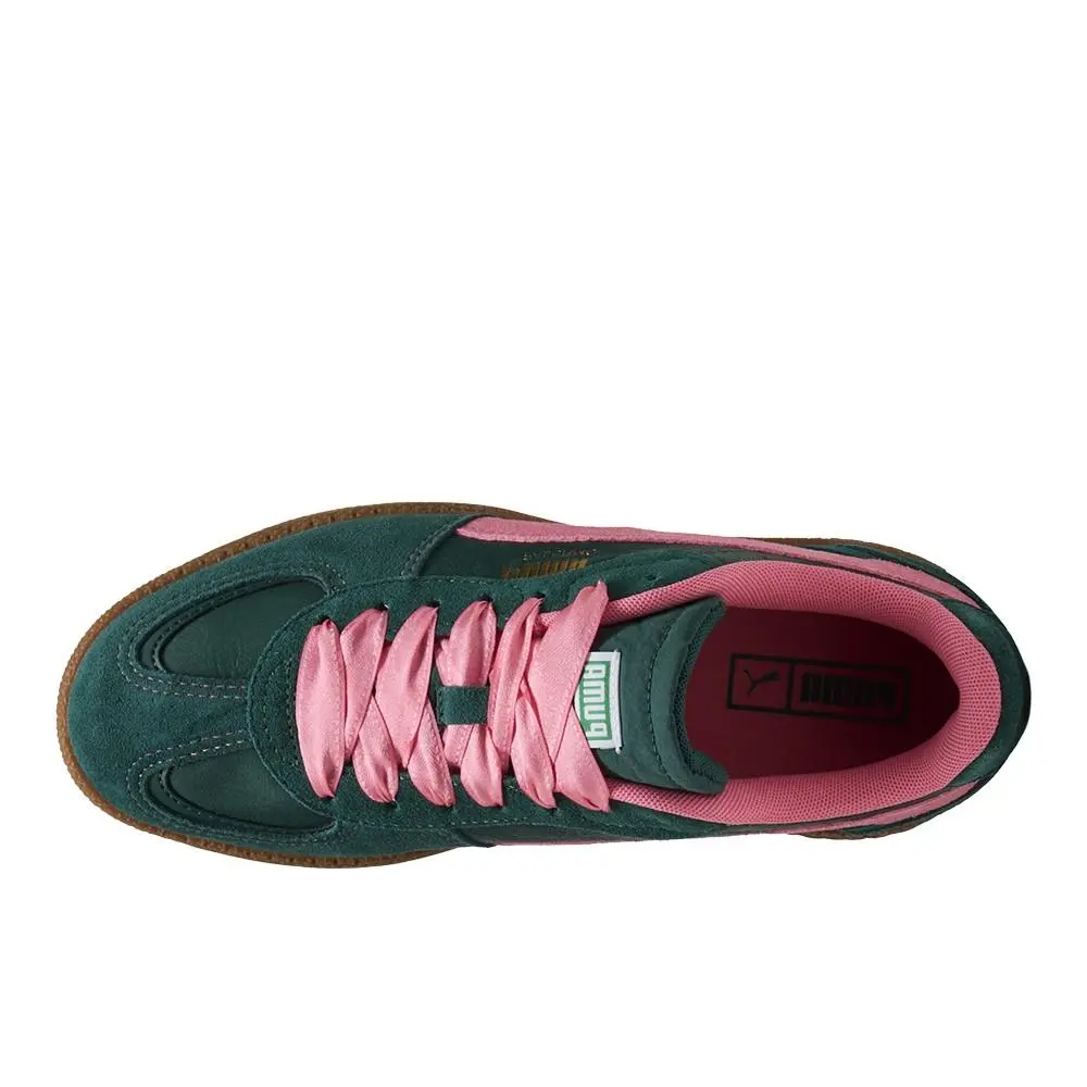 Puma shoes - PUMA Palermo Moda Cf Lace Up - 40130601 - Green, Pink 2