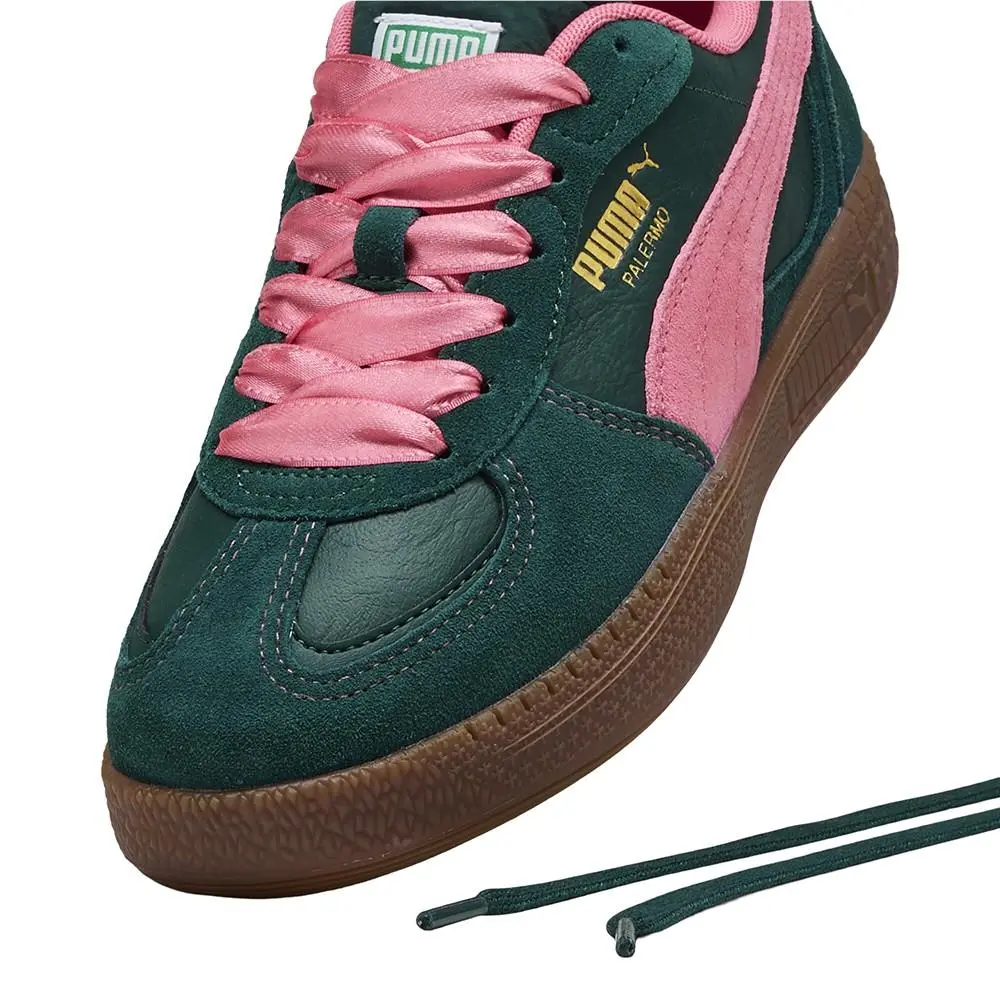 Puma shoes - PUMA Palermo Moda Cf Lace Up - 40130601 - Green, Pink 12
