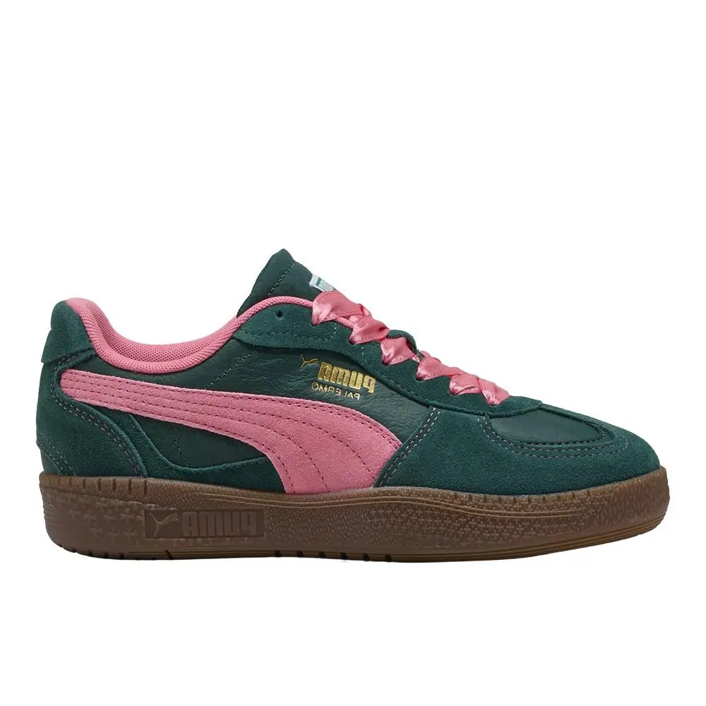 Puma shoes - PUMA Palermo Moda Cf Lace Up - 40130601 - Green, Pink 7