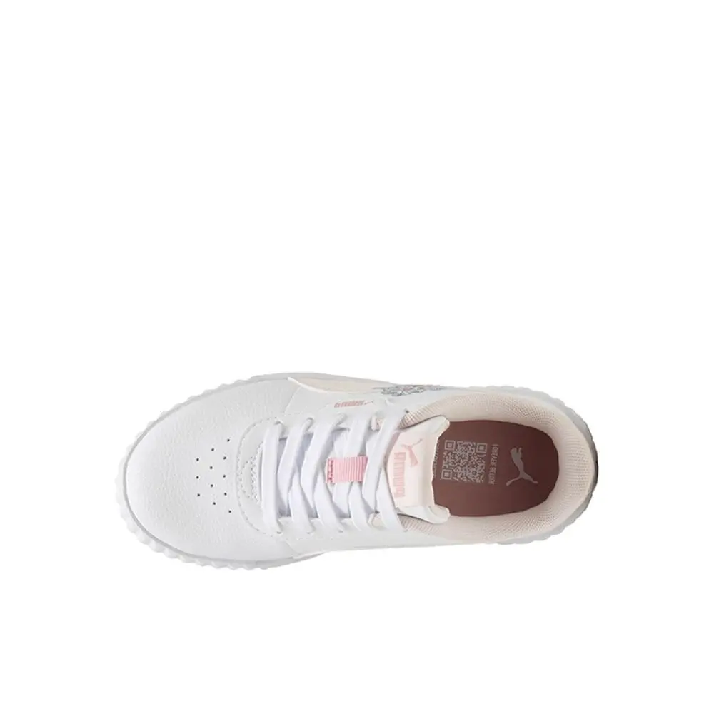 Puma shoes - PUMA Carina 3.0 Floral Lace Up  Youth - 40562501 - White 10