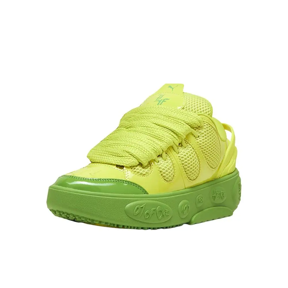 Puma shoes - PUMA La Francé Assist Lace Up  Youth - 31087401 - Green 6