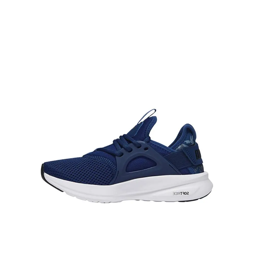 Puma shoes - PUMA Softride Enzo Evo Mountain Park Lace Up  Youth - 39517501 - Blue 1