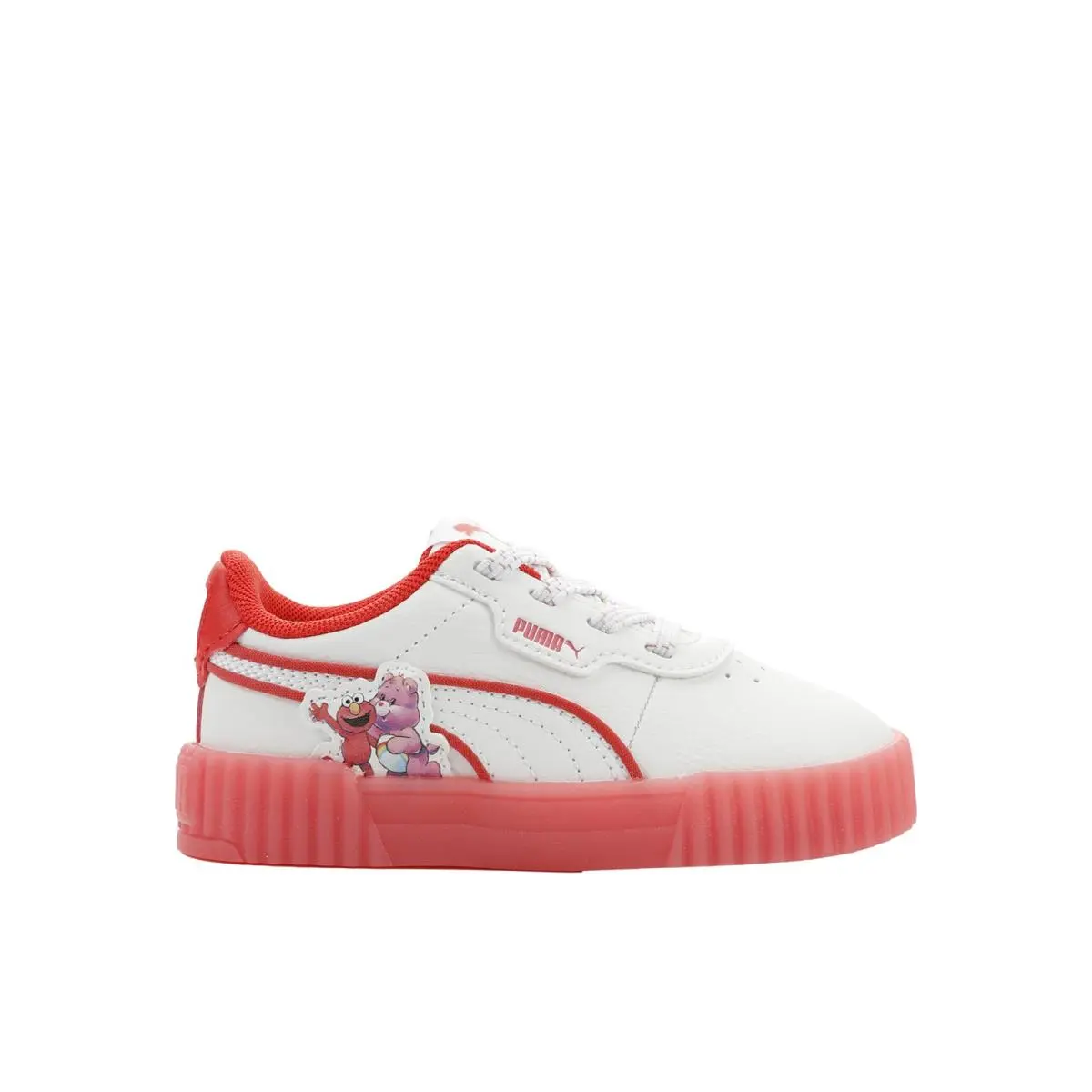 Puma shoes - PUMA  X Care Bears X Sesame Street Carina 3.0 Slip On  Toddler - 40690901 - Pink, White 7