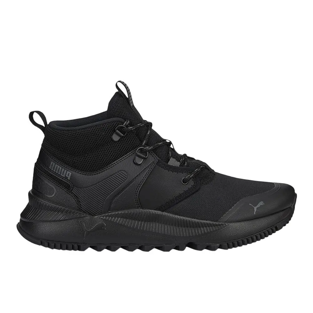 Pacer Future Tr Mid High Top Mens Black Sneakers Casual Shoes 38586601 by Puma