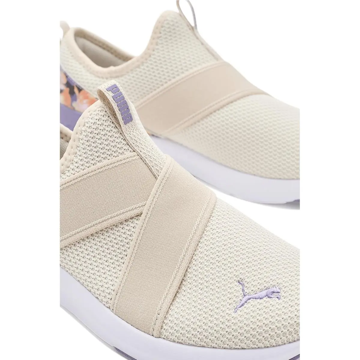 Puma shoes - Alpine Snow/Lilac Luster/Melon Glow/White 4