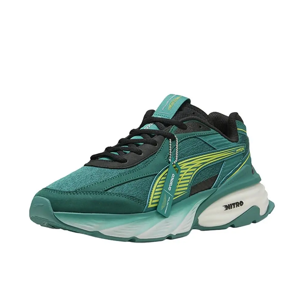 Puma shoes - PUMA  X Aston Martin Aramco F1 Team Fade Lace Up - 30933301 - Green 8