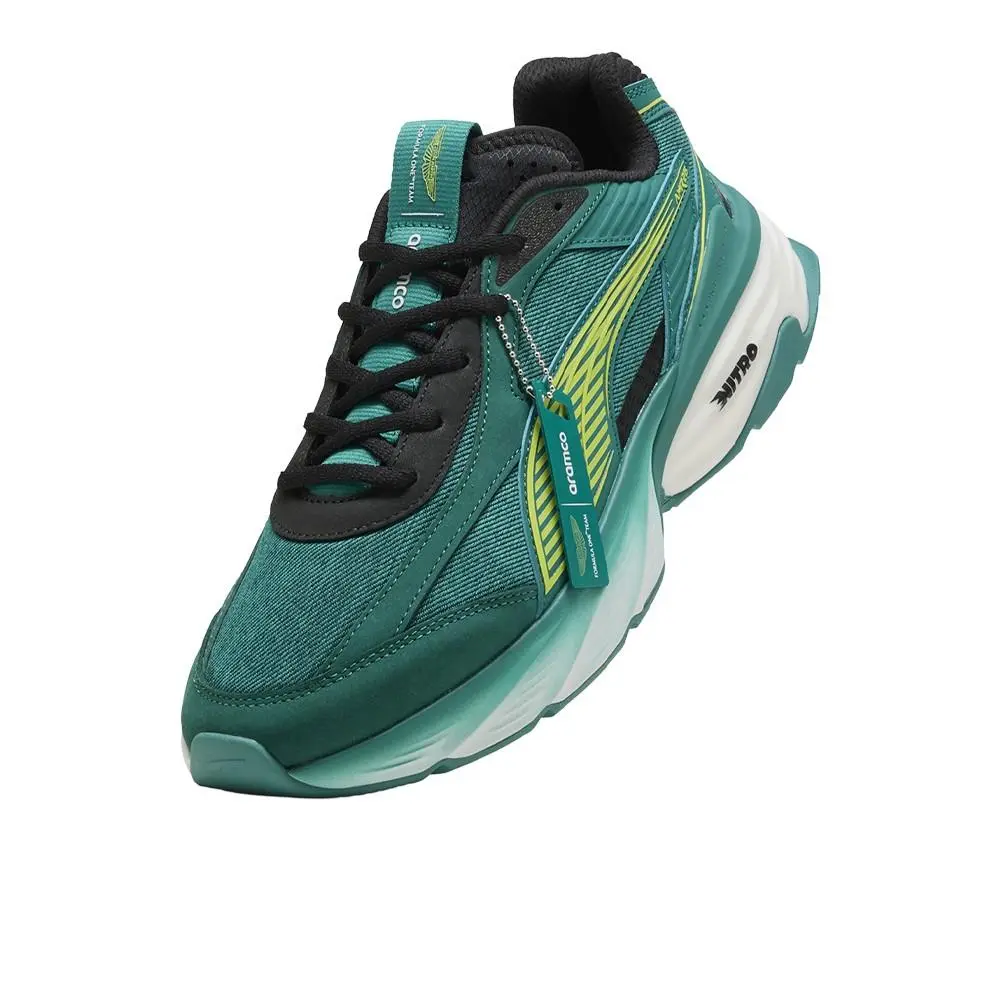 Puma shoes - PUMA  X Aston Martin Aramco F1 Team Fade Lace Up - 30933301 - Green 12