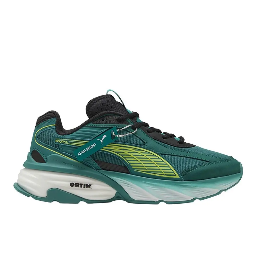 Puma shoes - PUMA  X Aston Martin Aramco F1 Team Fade Lace Up - 30933301 - Green 7