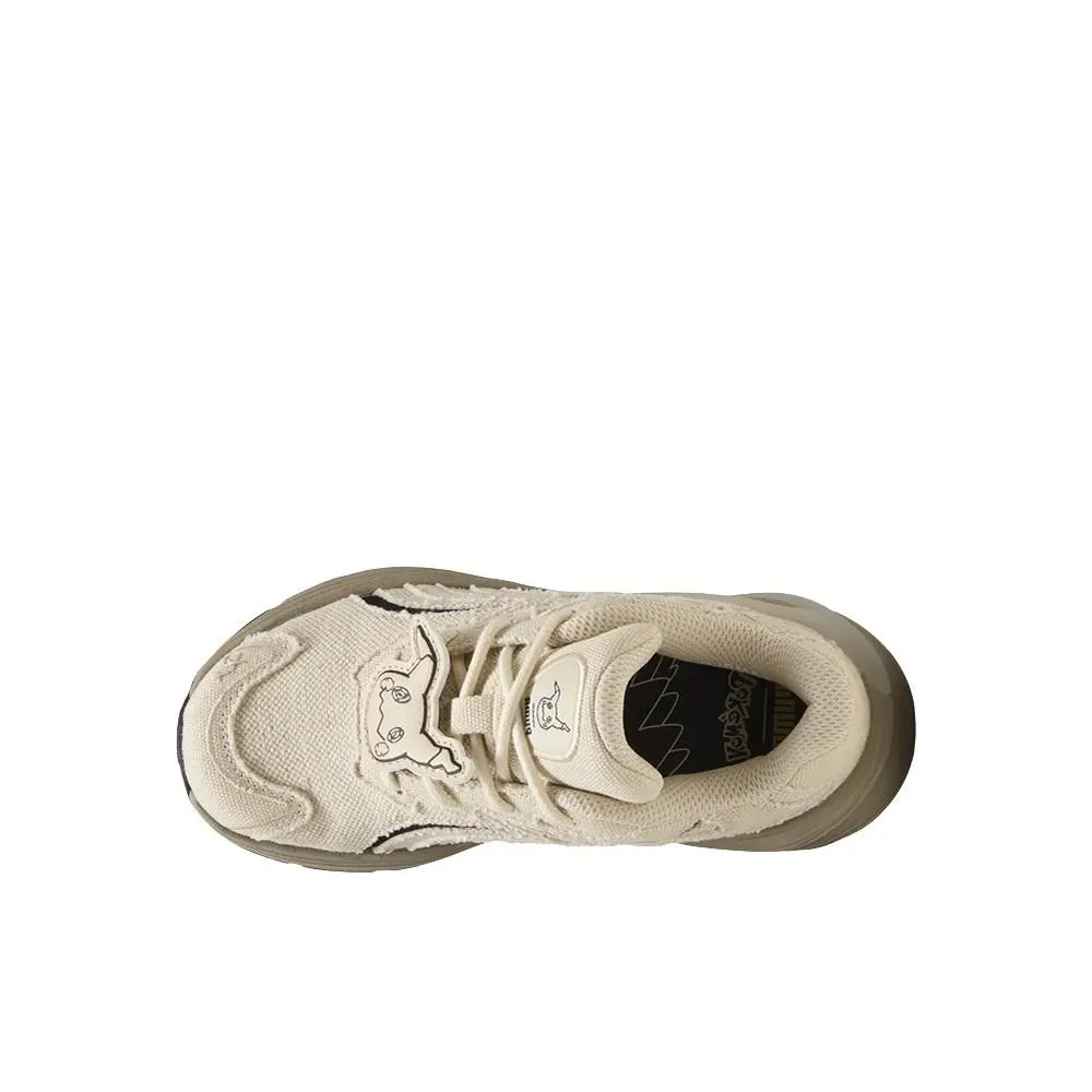 Puma shoes - PUMA  X Pokemon Inverse Mimikyu Lace Up  Youth - 40604001 - Beige 10
