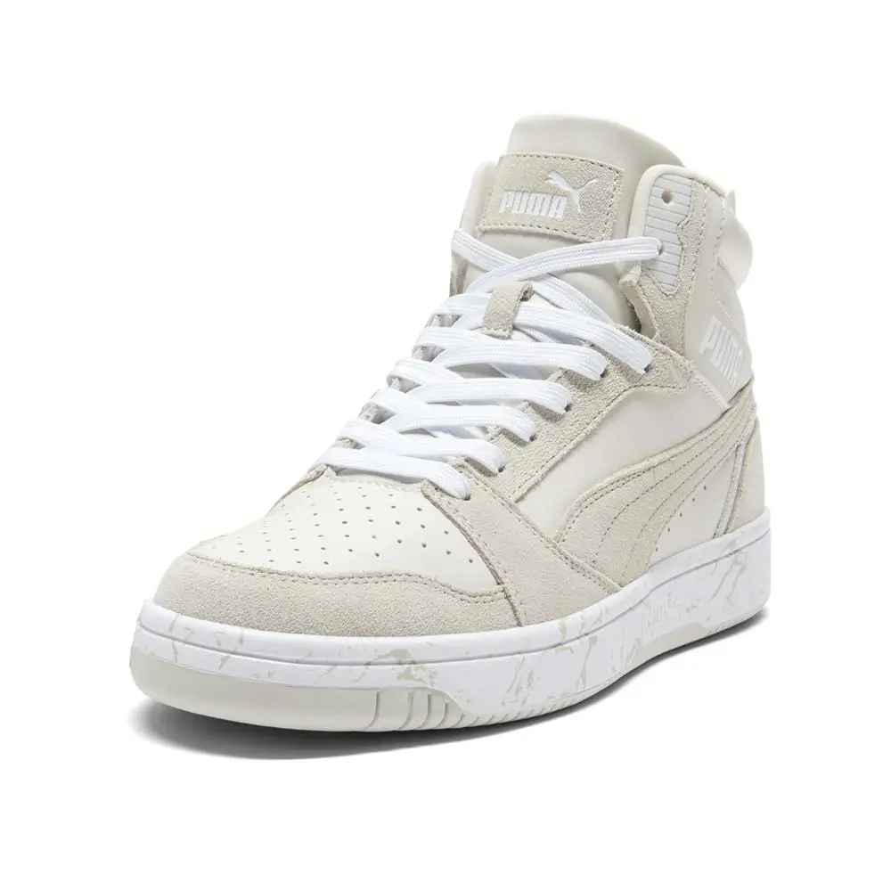 Puma shoes - PUMA Rebound V6 Marble High Top - 40359801 - Grey 6
