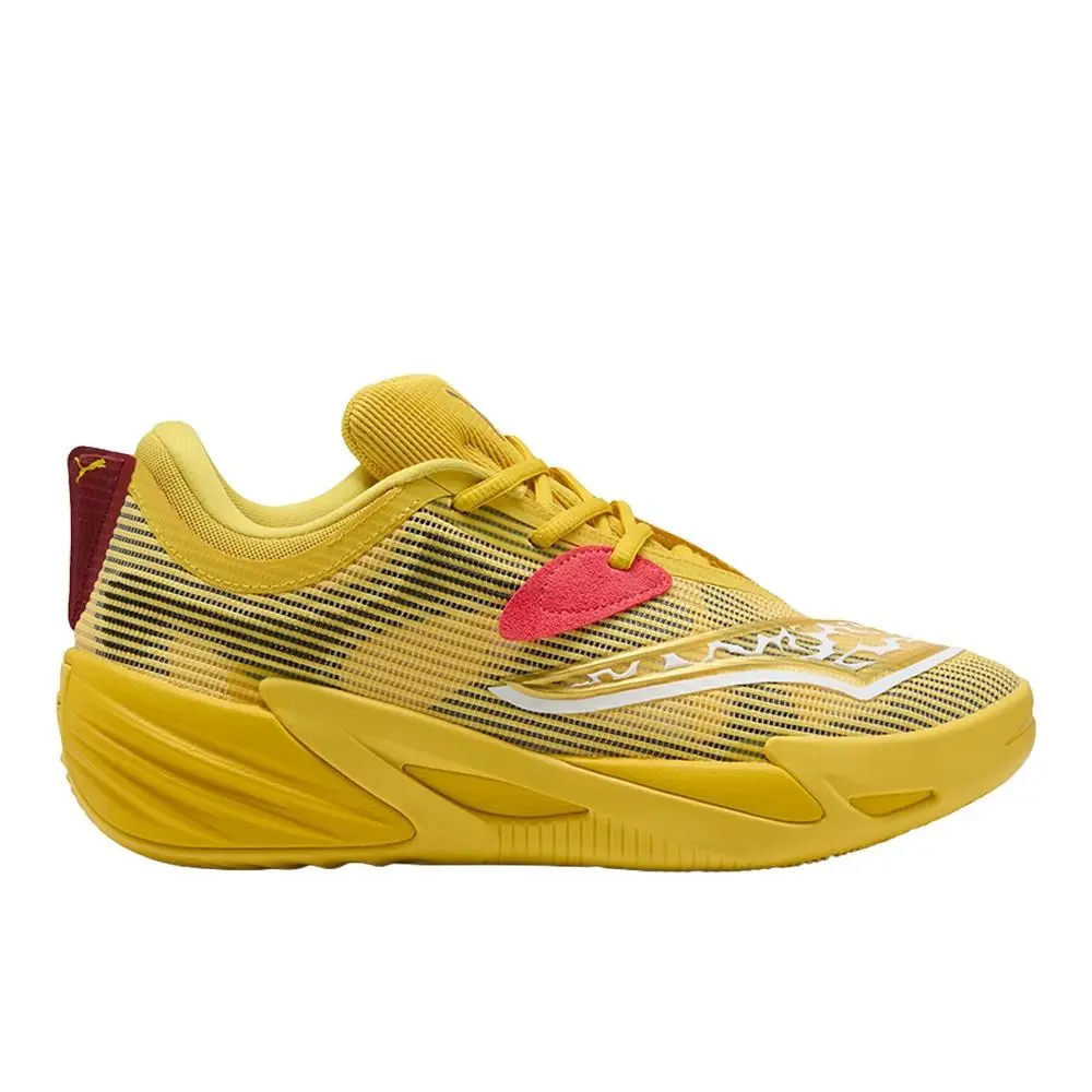 Puma X Pokemon Allpro Nitro 2 Pikachu Basketball Mens Yellow Sneakers Athletic