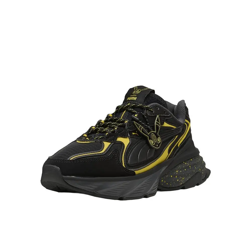 Puma shoes - PUMA  X Pokemon Fade Nitro Umbreon Lace Up  Youth - 40701801 - Black 8
