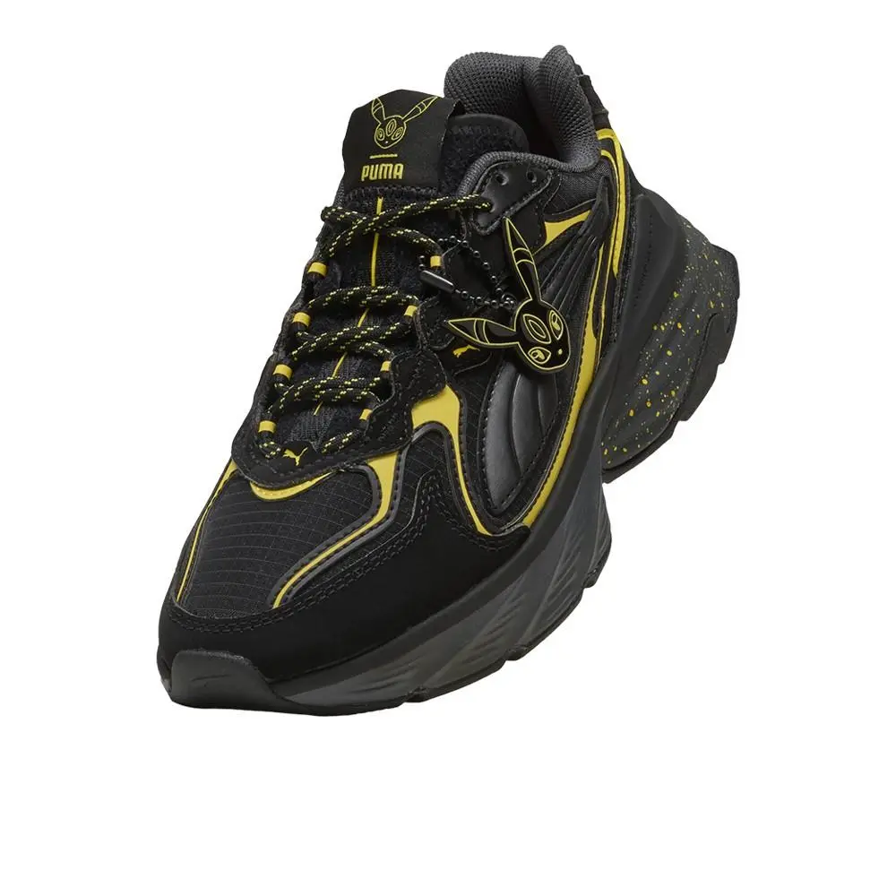 Puma shoes - PUMA  X Pokemon Fade Nitro Umbreon Lace Up  Youth - 40701801 - Black 12