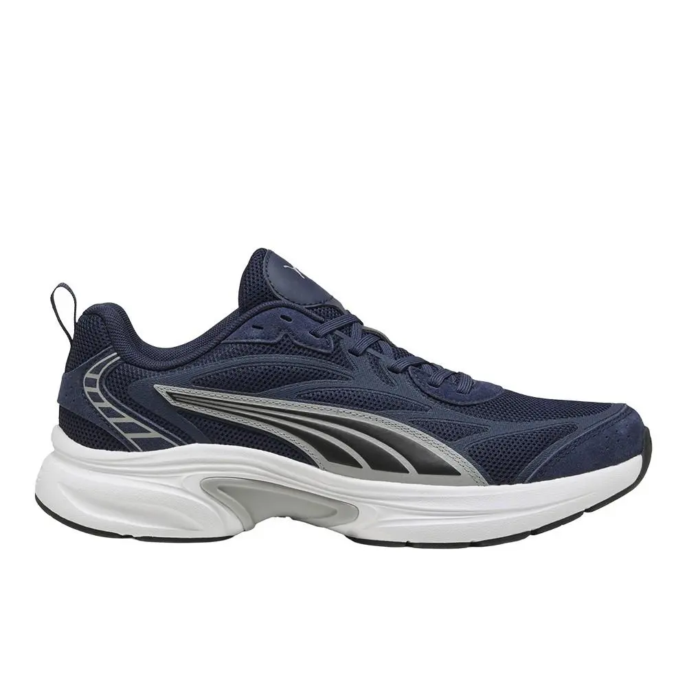 Puma Softride Escalate Lace Up Mens Blue Sneakers Casual Shoes 31316811