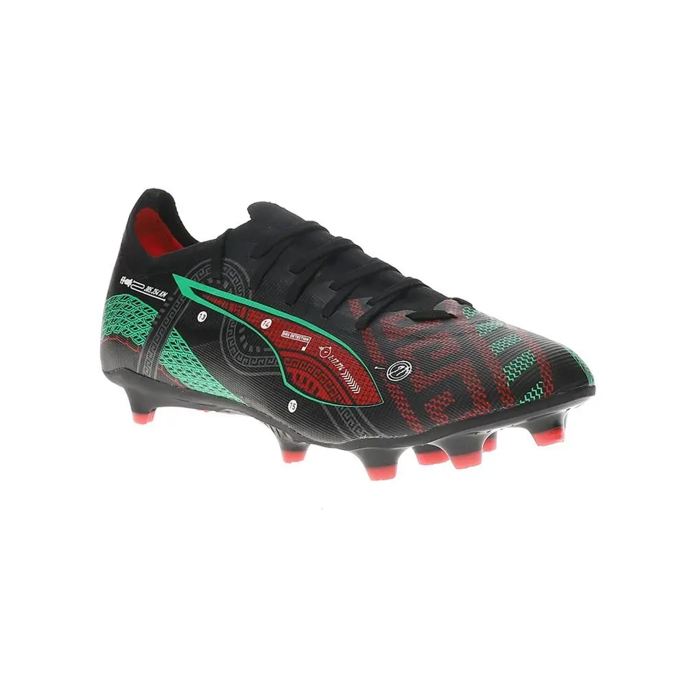 Puma shoes - PUMA Ultra 5 Match Racetracks Mexico FirmArtificial Ground Soccer - 10845301 - Black 0