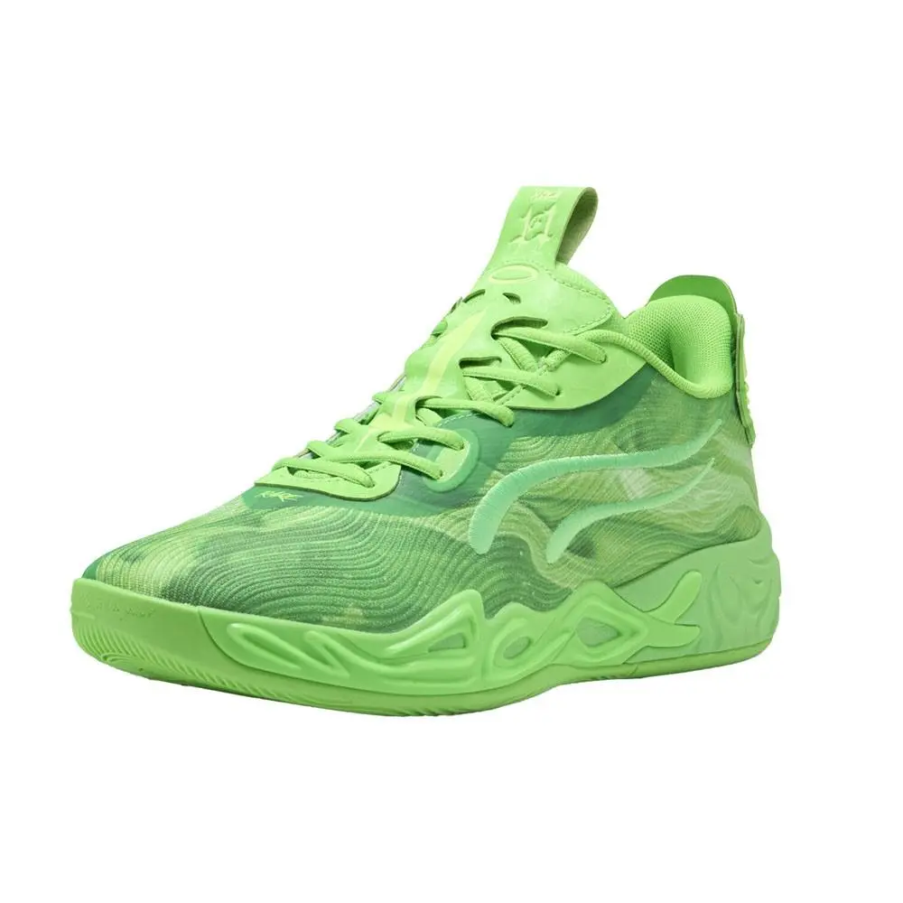 Puma shoes - PUMA  X Lamelo Ball Mb.04 Lo Team Basketball - 31217404 - Green 0