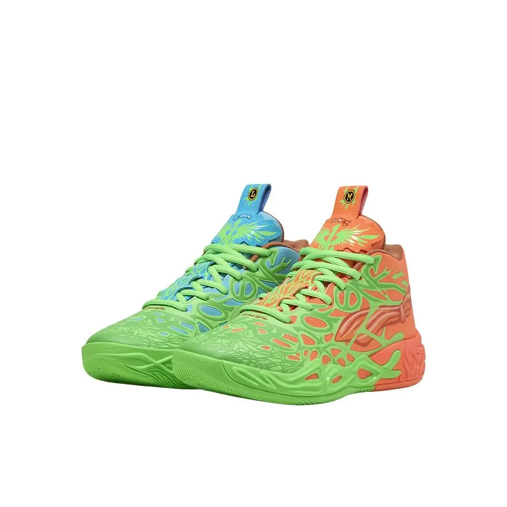 Puma shoes - PUMA  X Lamelo Ball X Tmnt Mb.04 Basketball  Youth - 31131301 - Green 0