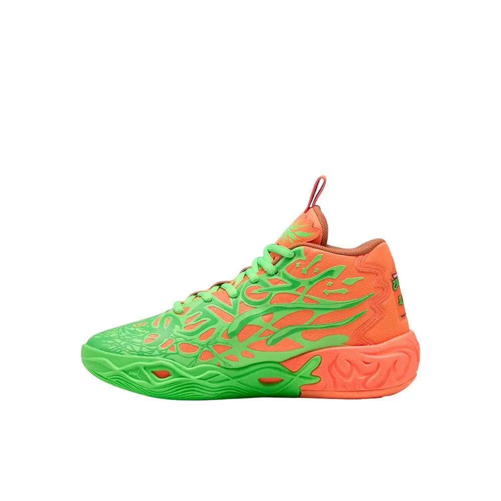 Puma shoes - PUMA  X Lamelo Ball X Tmnt Mb.04 Basketball  Youth - 31131301 - Green 1
