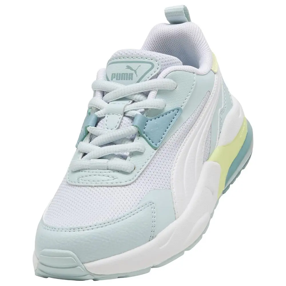 Puma shoes - PUMA Vis2k Lace Up  Toddler - 39656419 - Blue, Green 12