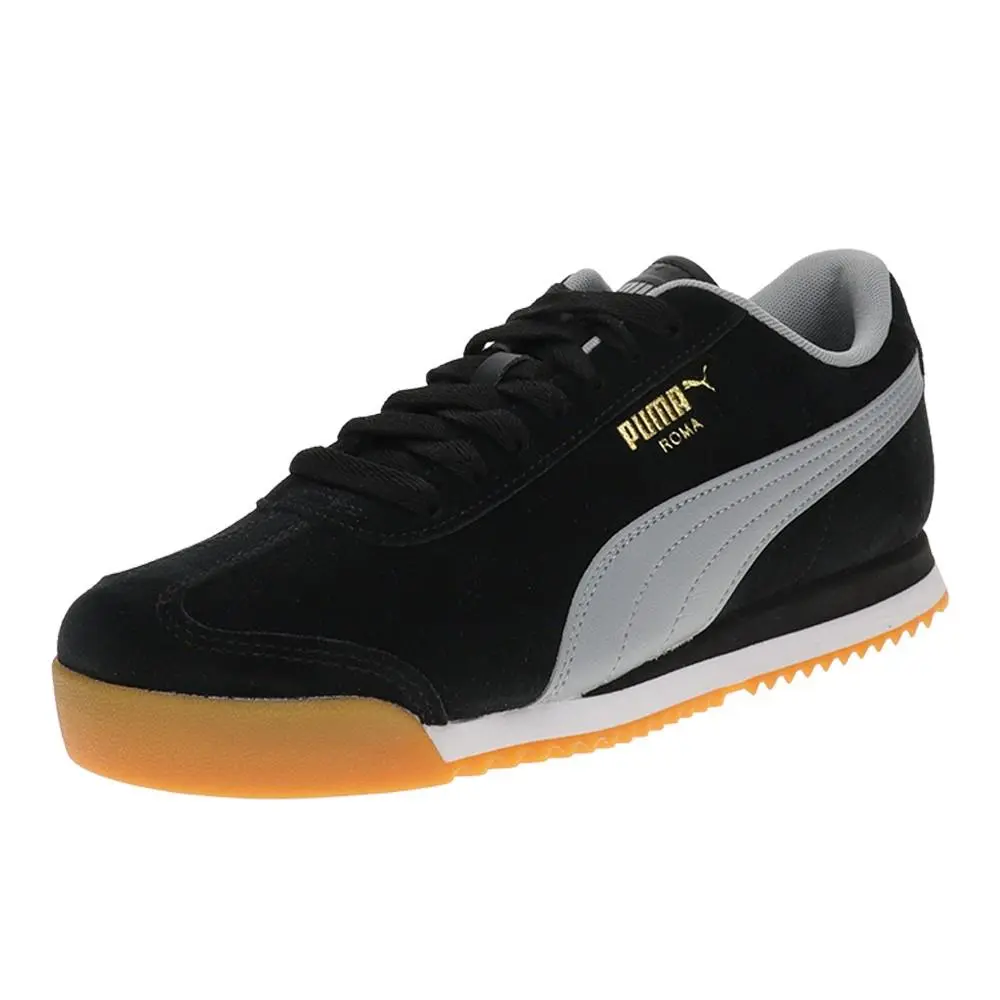 Puma shoes - PUMA Roma Territory Lace Up - 40342101 - Black 8