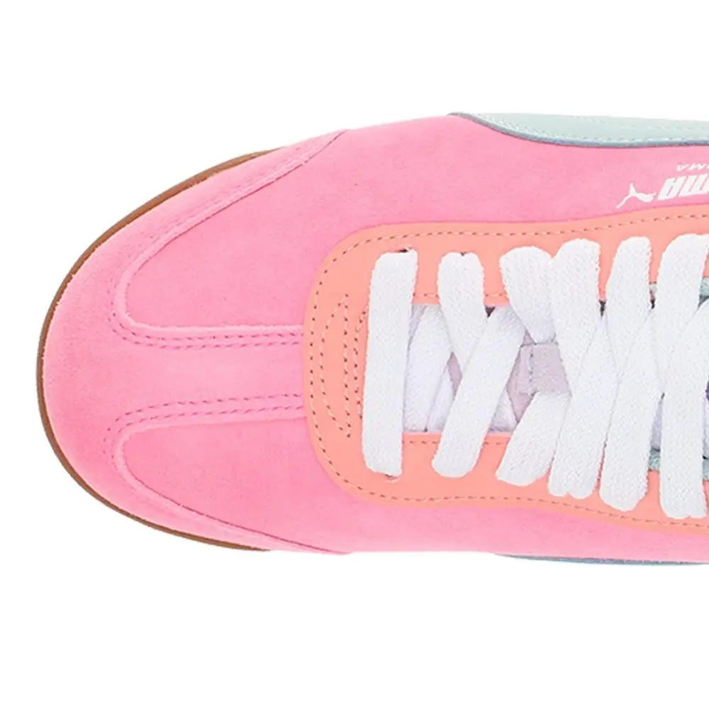 Puma shoes - PUMA Roma 24 Fem Color Blocking Lace Up  Youth - 40423501 - Pink 5