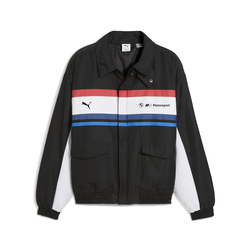 Puma clothing - PUMA Bmw M Motorsport Full Zip Lifestyle Jacket - 63257501 - Black 4