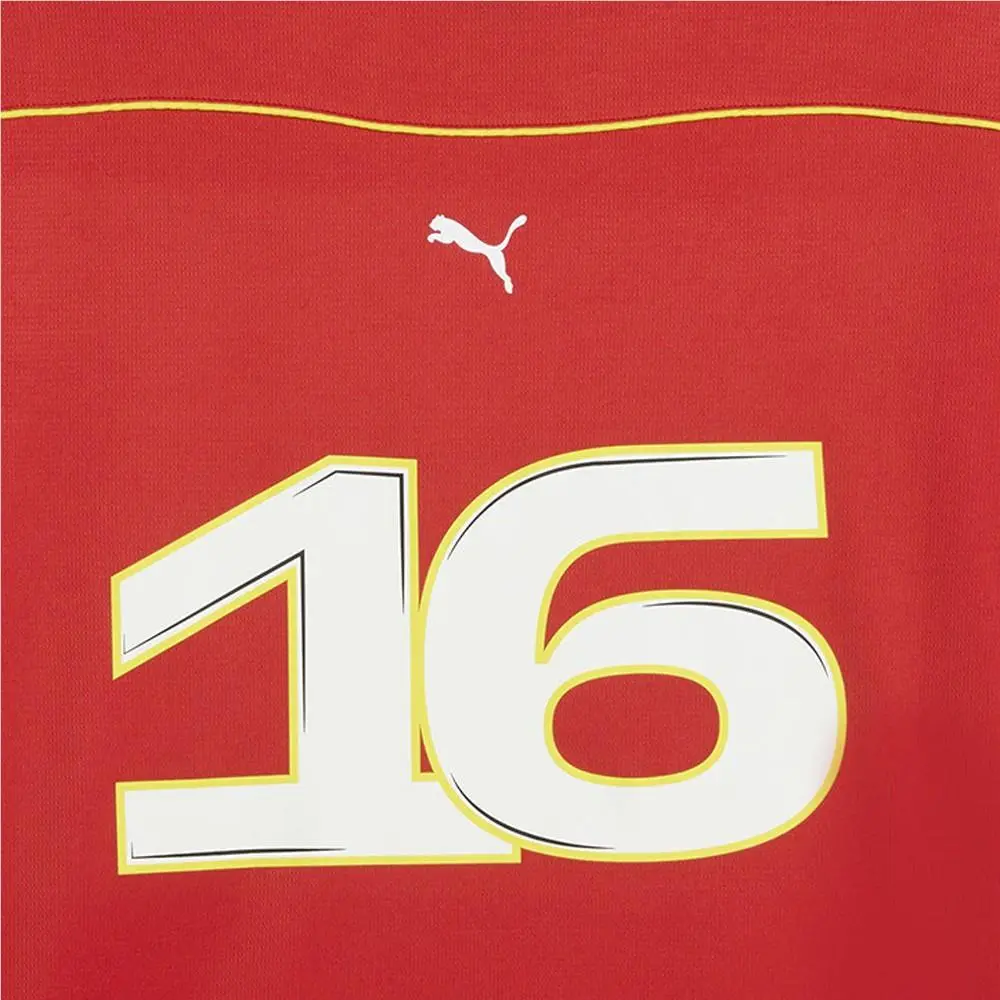 Puma clothing - PUMA Scuderia Ferrari Team Hockey Crew Neck Long Sleeve Replica J - 763607-01 - Red 7