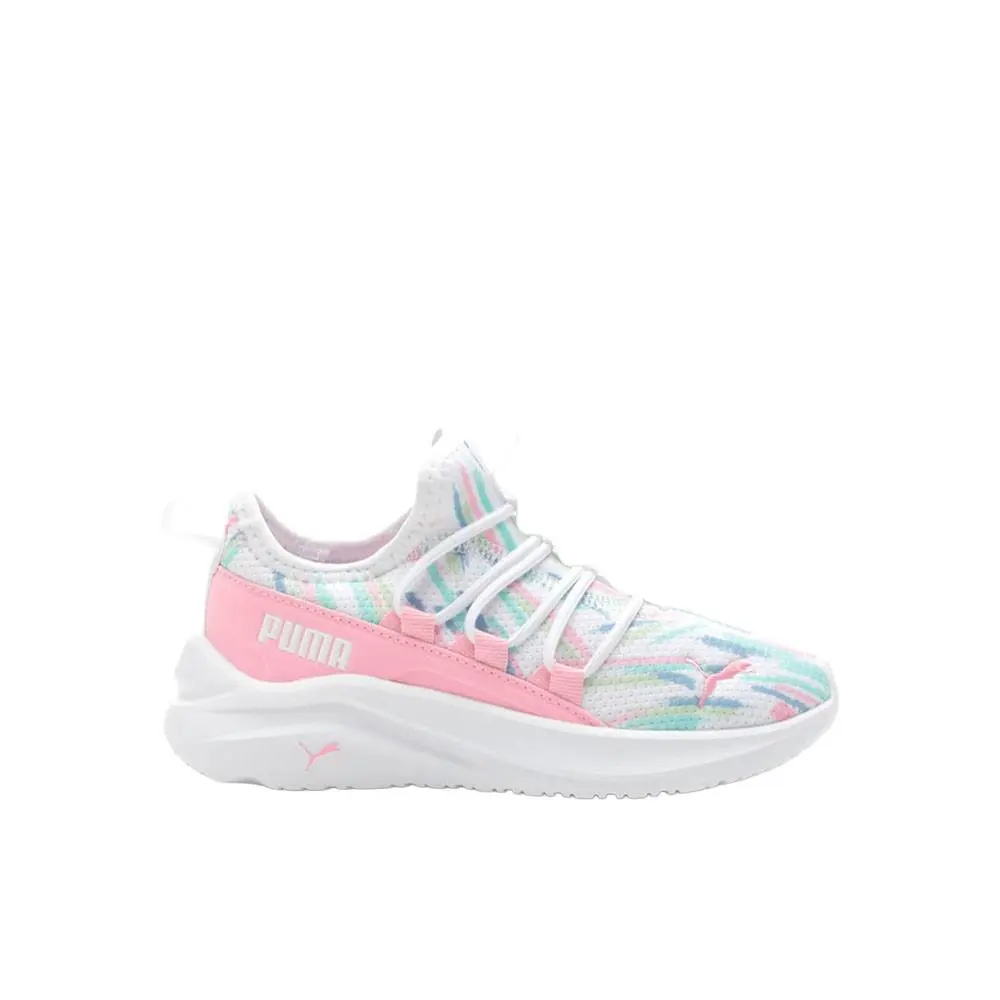 Softride One4all Rainbow Brush Slip On Toddler Girls Green Pink White Sn by Puma