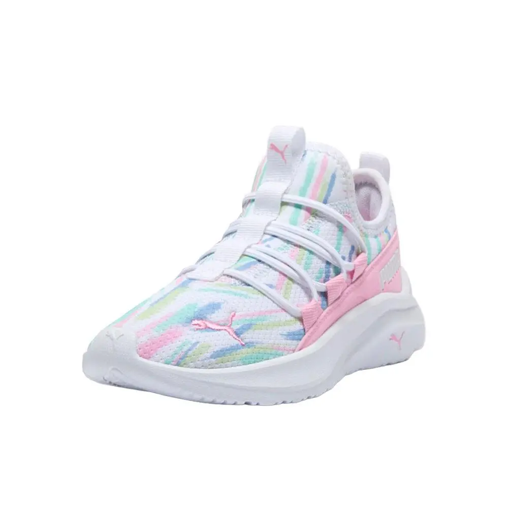 Puma shoes - PUMA Softride One4all Rainbow Brush Slip On  Toddler - 31121901 - Green, Pink, White 0