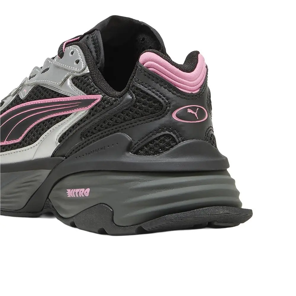 Puma shoes - PUMA Fade Lace Up - Fade Lace - 40741113 - Black, Silver 5