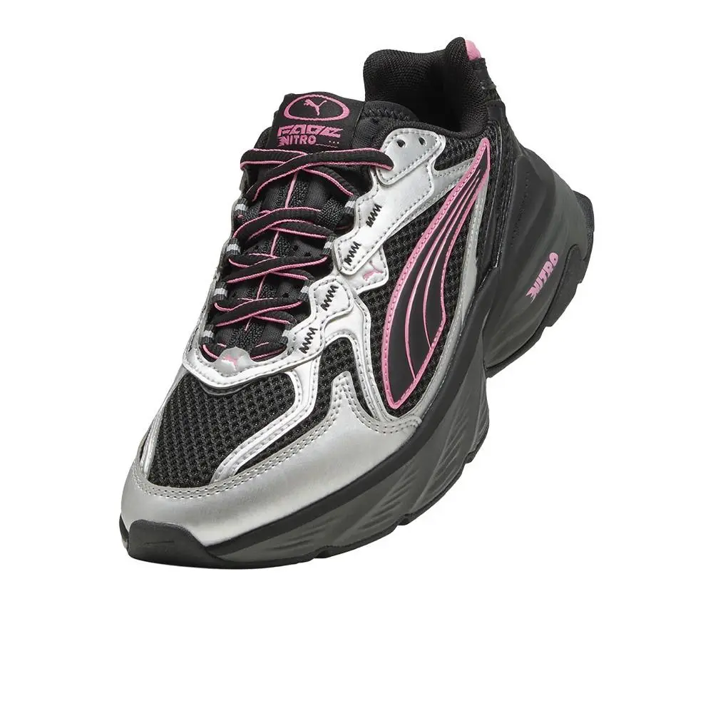 Puma shoes - PUMA Fade Lace Up - Fade Lace - 40741113 - Black, Silver 12