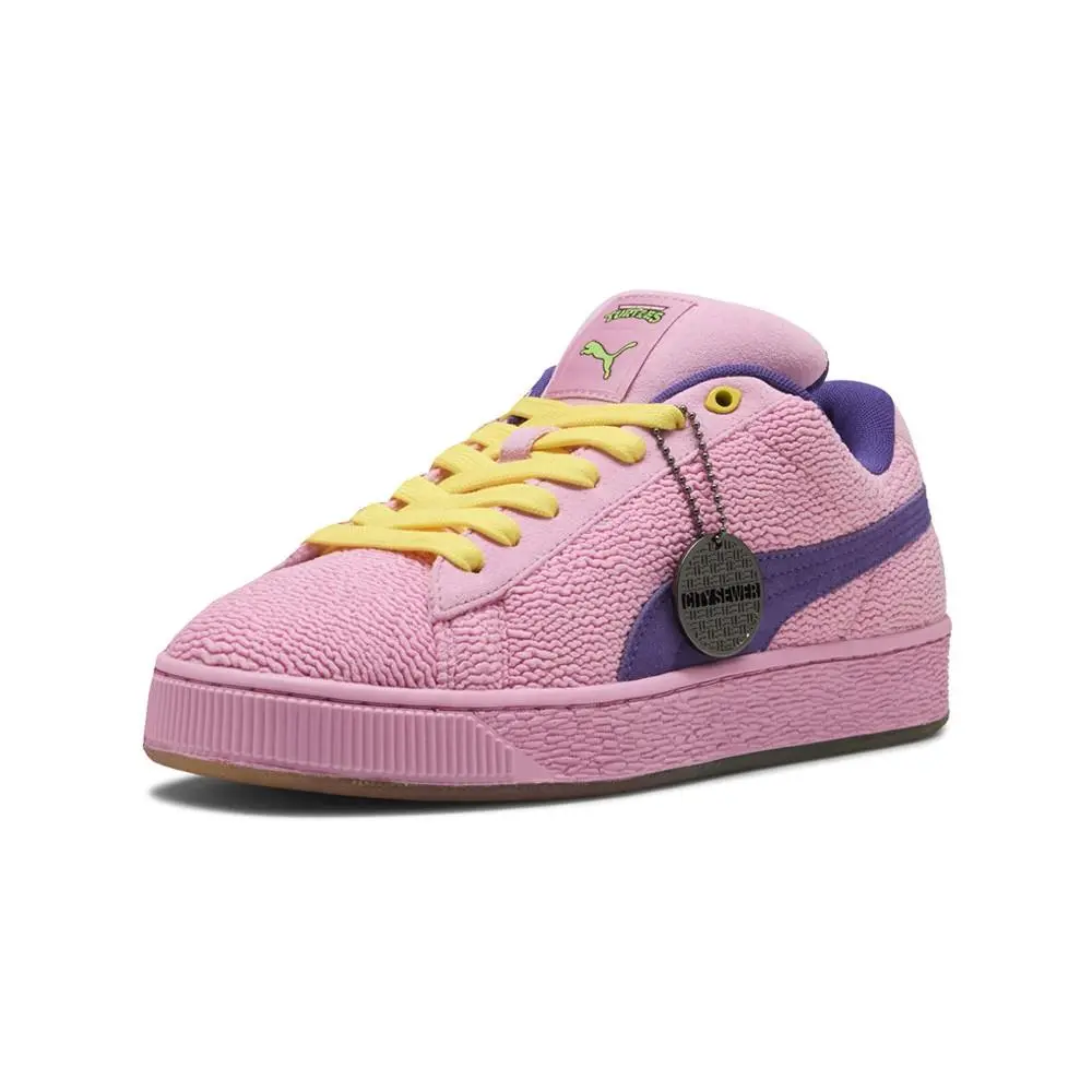 Puma shoes - PUMA  X Teenage Mutant Ninja Turtles Suede Xl 2 Lace Up - 40130501 - Pink 6