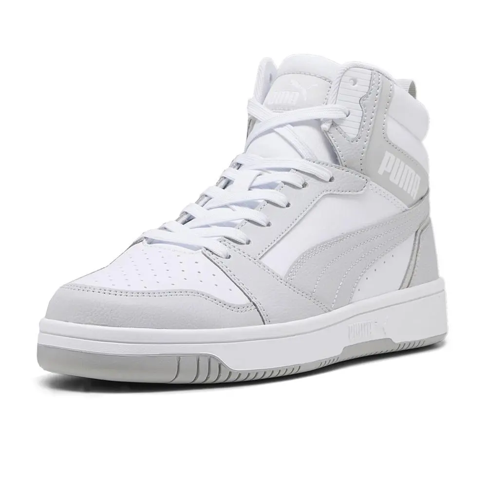 Puma shoes - PUMA Rebound V6 Mid Lace Up - 39232605 - White 0