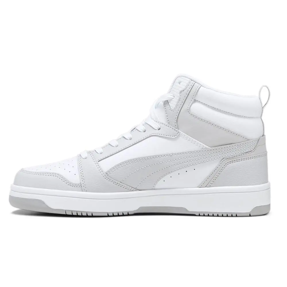 Puma shoes - PUMA Rebound V6 Mid Lace Up - 39232605 - White 1