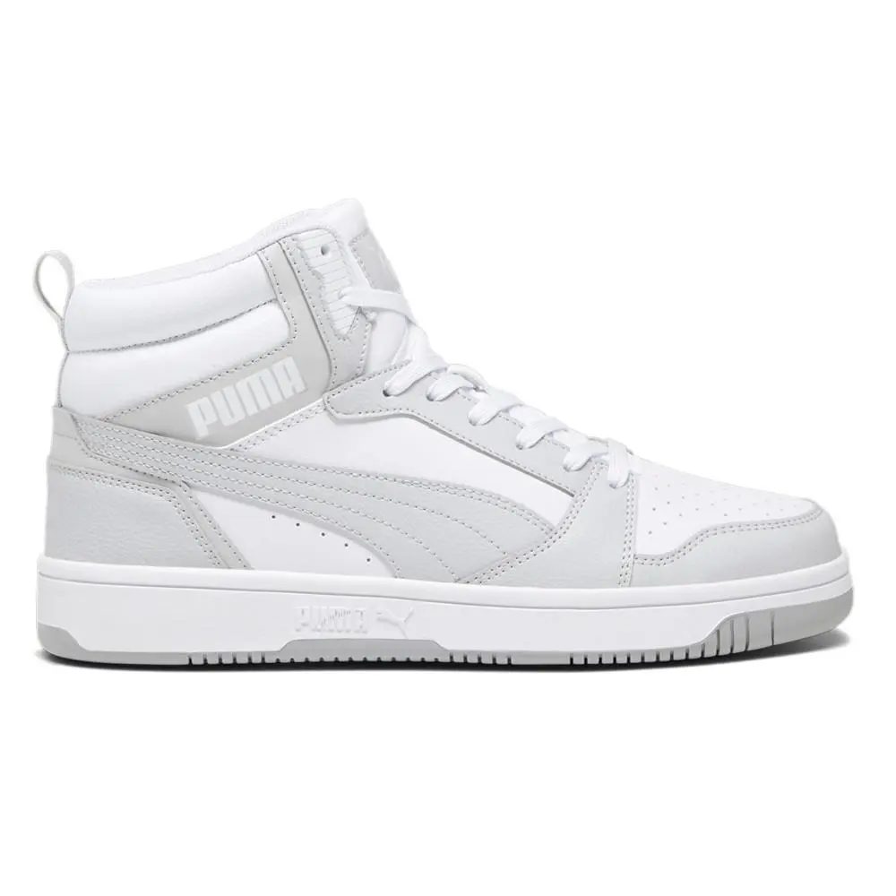 Puma shoes - PUMA Rebound V6 Mid Lace Up - 39232605 - White 5