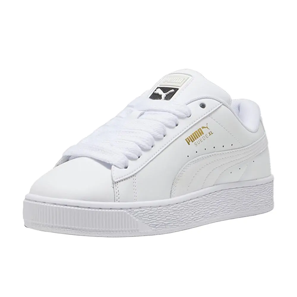 Puma shoes - PUMA Suede Xl Leather Lace Up - 39725501 - White 8