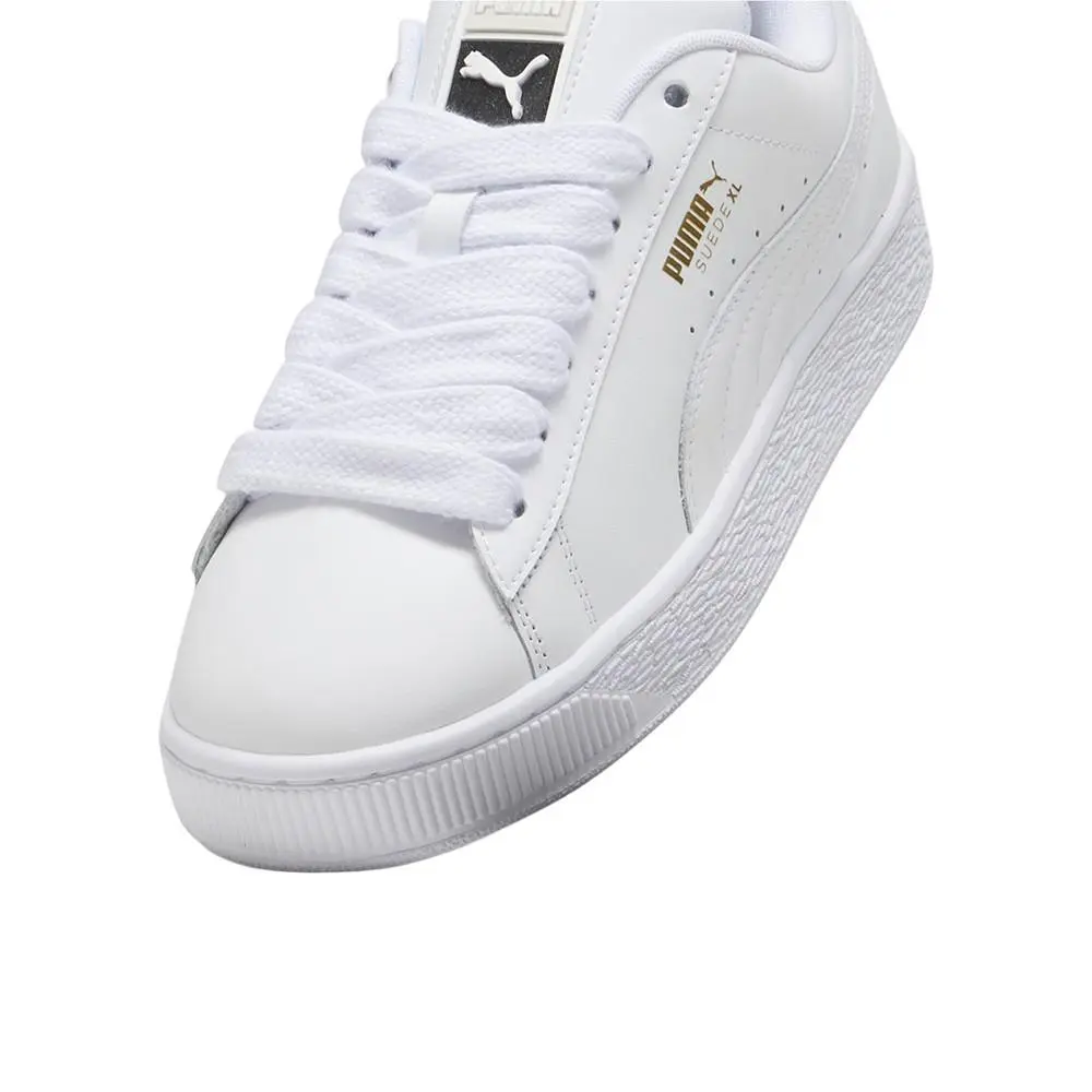 Puma shoes - PUMA Suede Xl Leather Lace Up - 39725501 - White 12