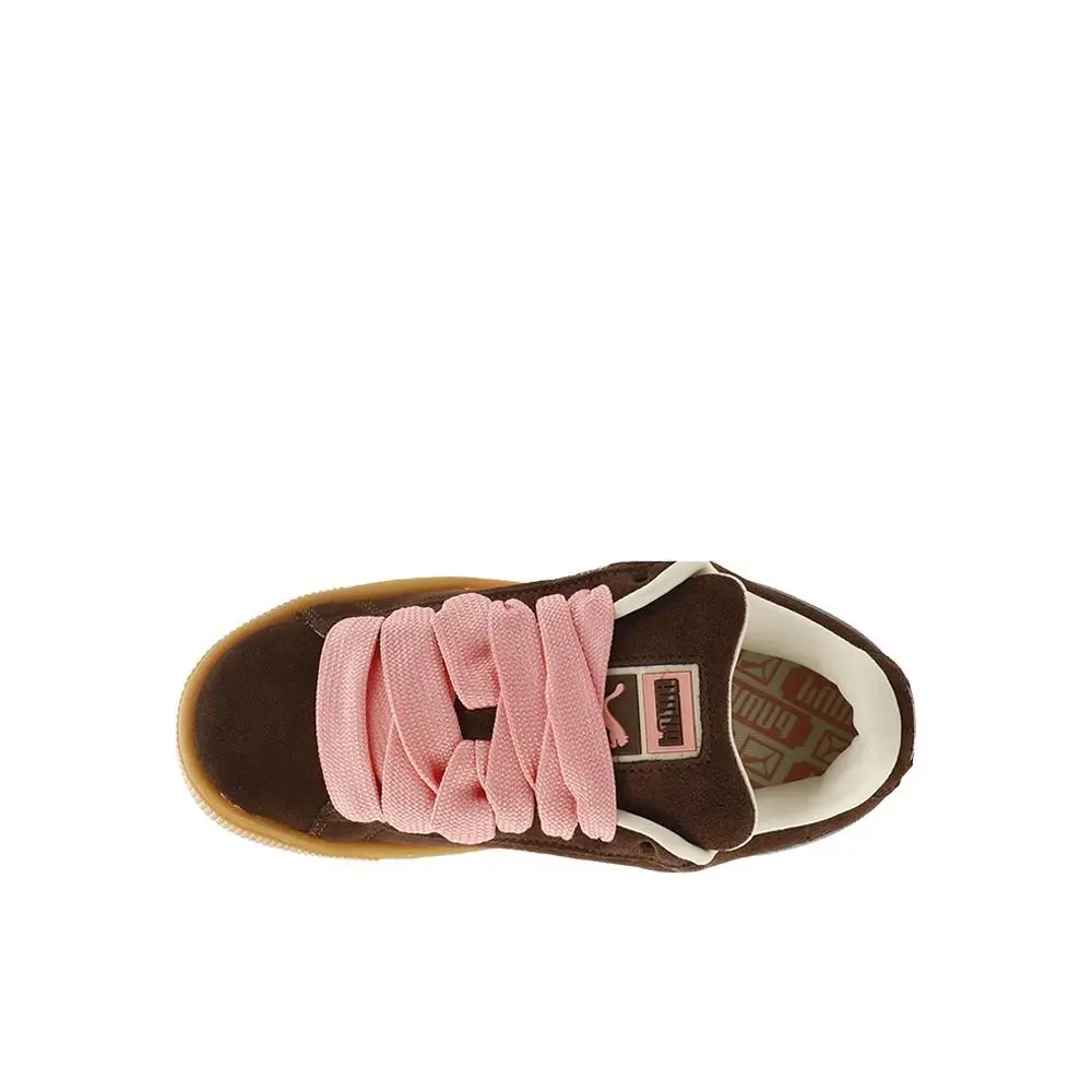 Puma shoes - PUMA Suede Xl Skate Lace Up  Youth - 39818014 - Brown 10