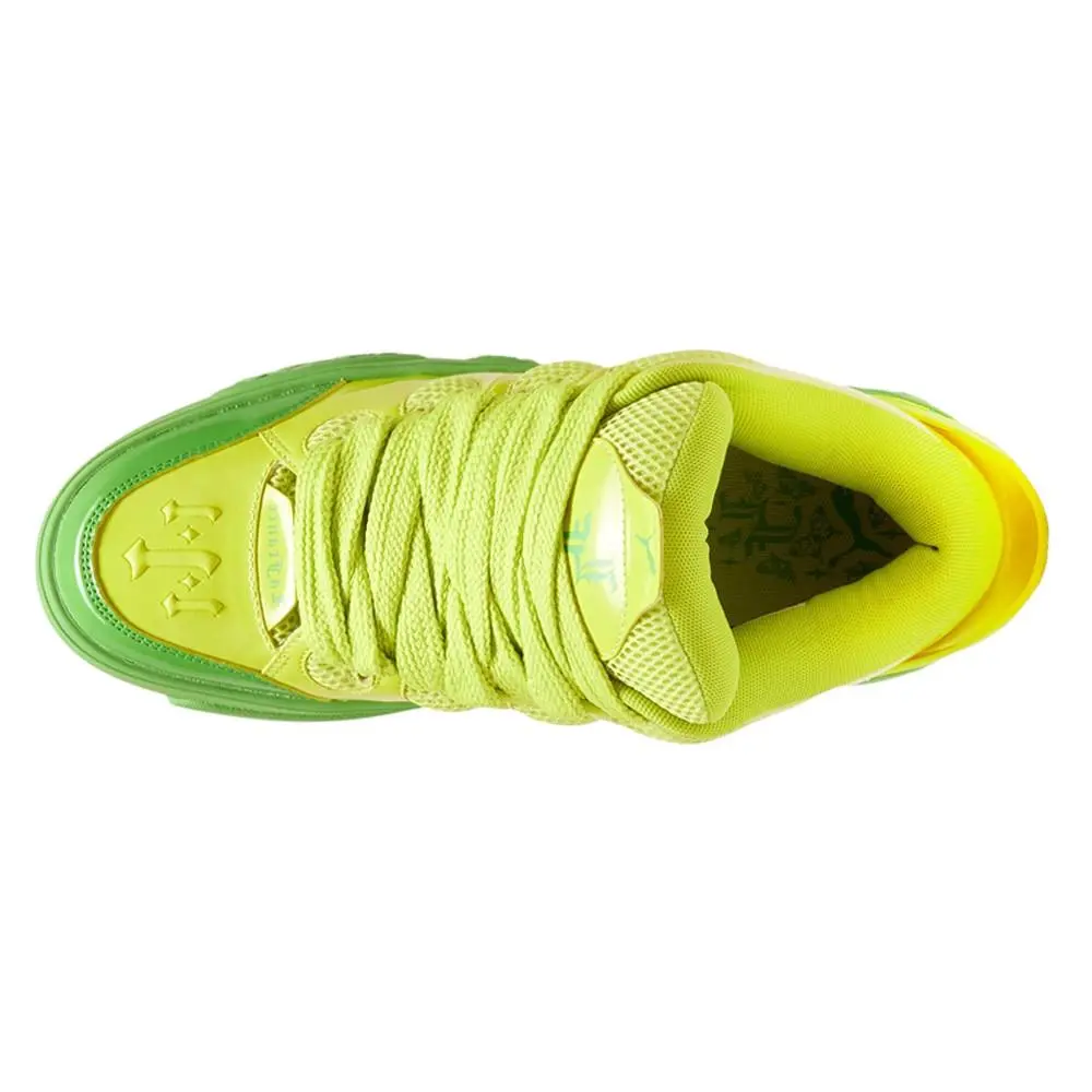 Puma shoes - PUMA La Francé Assist Lace Up - 31086801 - Green 8