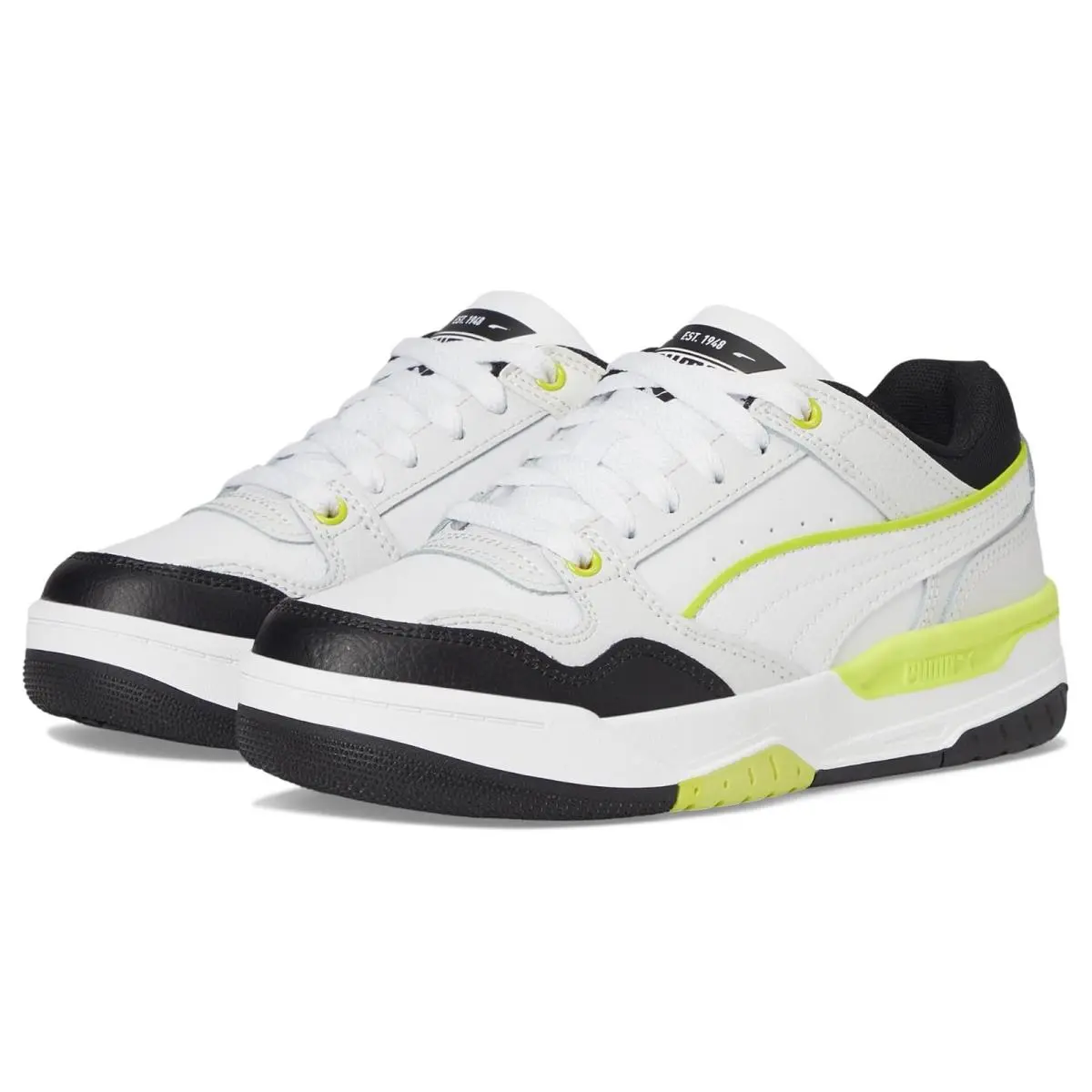 Puma shoes - Black/White/Lime Smash 6