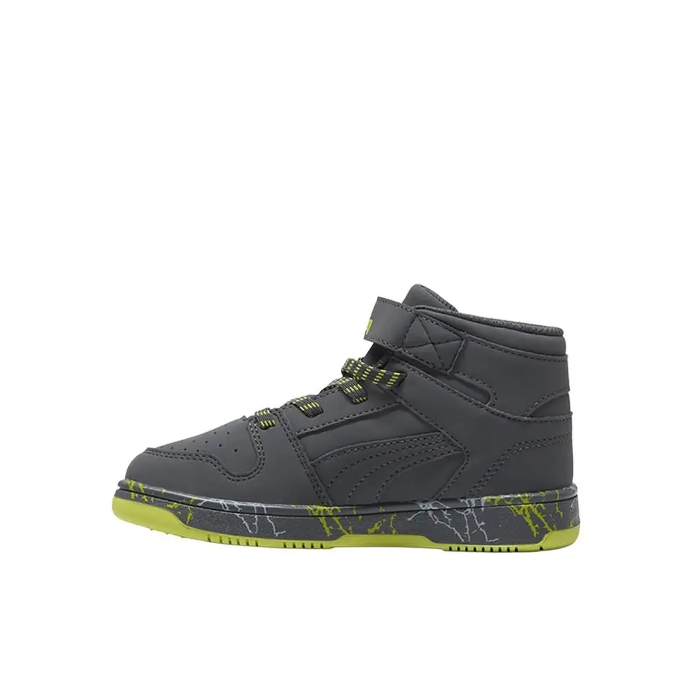 Puma shoes - PUMA Rebound Layup Nubuck Mountain Park High Top  Toddler - 39511502 - Grey 1