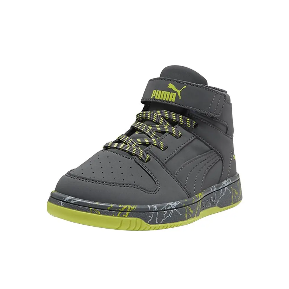 Puma shoes - PUMA Rebound Layup Nubuck Mountain Park High Top  Toddler - 39511502 - Grey 8