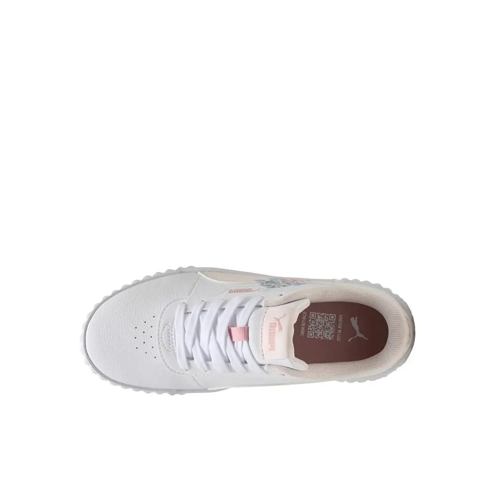 Puma shoes - PUMA Carina 3.0 Floral Lace Up  Youth - 40562401 - White 10