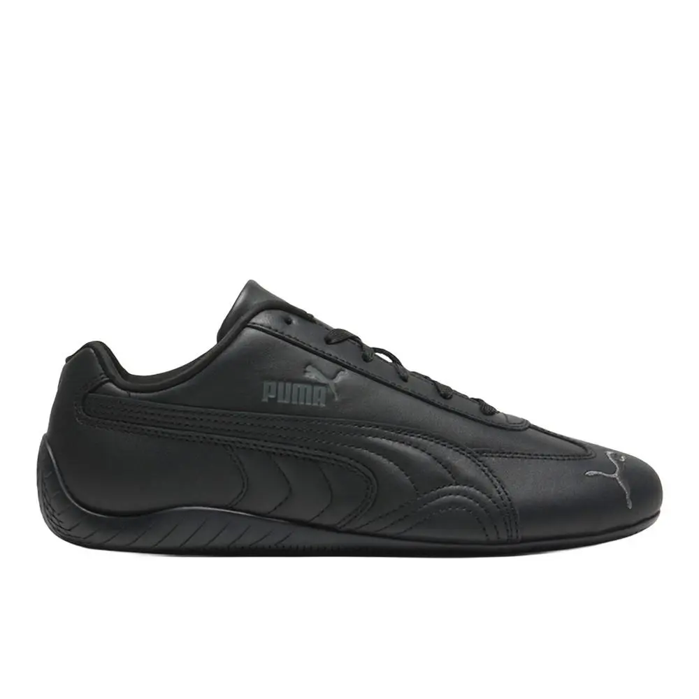 Puma Speedcat Leather Womens Black Sneakers Casual Shoes 40591001
