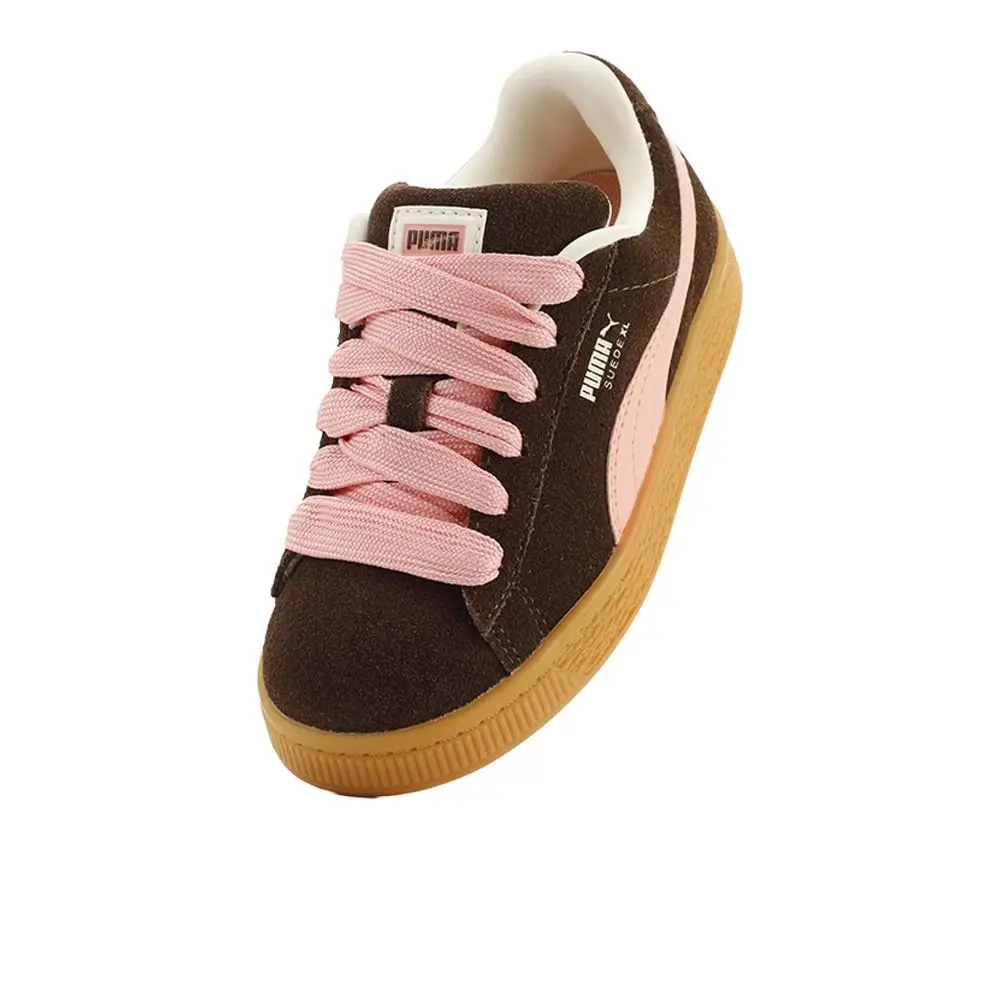 Puma shoes - PUMA Suede Xl Skate Lace Up  Toddler - 39818514 - Brown 12