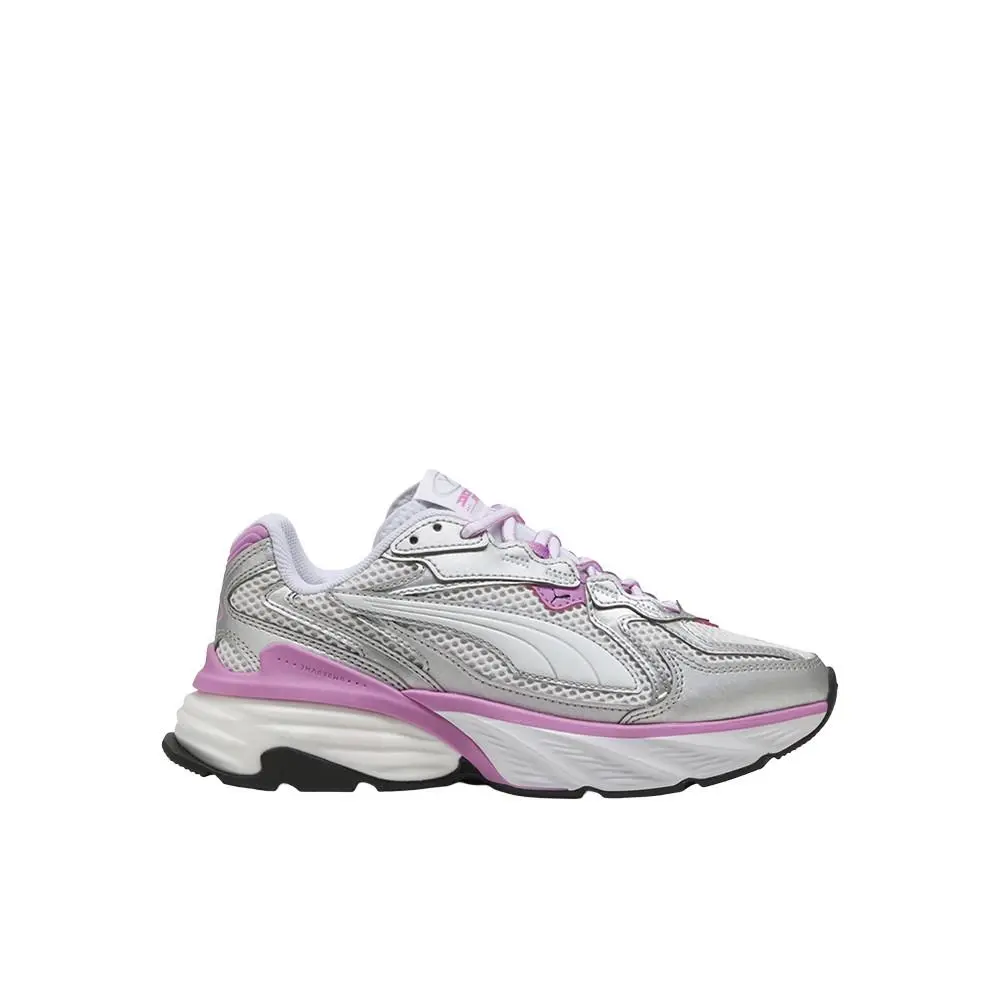 Puma shoes - PUMA Fade Lace Up  Youth - 40688705 - Pink, Silver 7