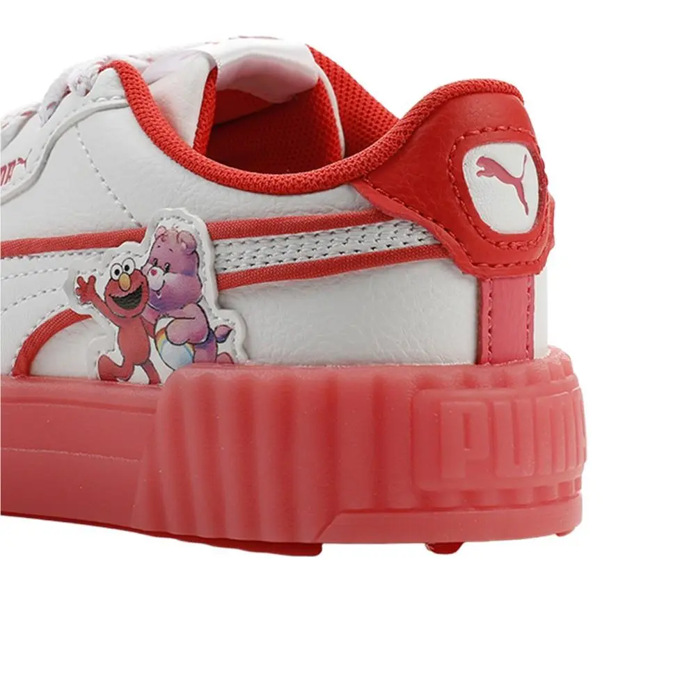 Puma shoes - PUMA  X Care Bears X Sesame Street Carina 3.0 Slip On  Toddler - 40691001 - Pink, White 13