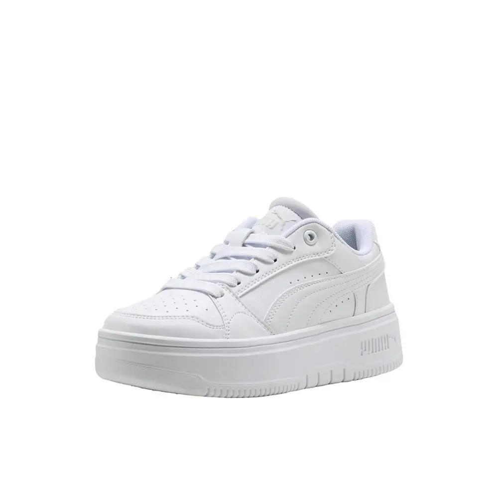 Puma shoes - PUMA Rebound Femme Lace Up  Youth - 40373701 - White 0