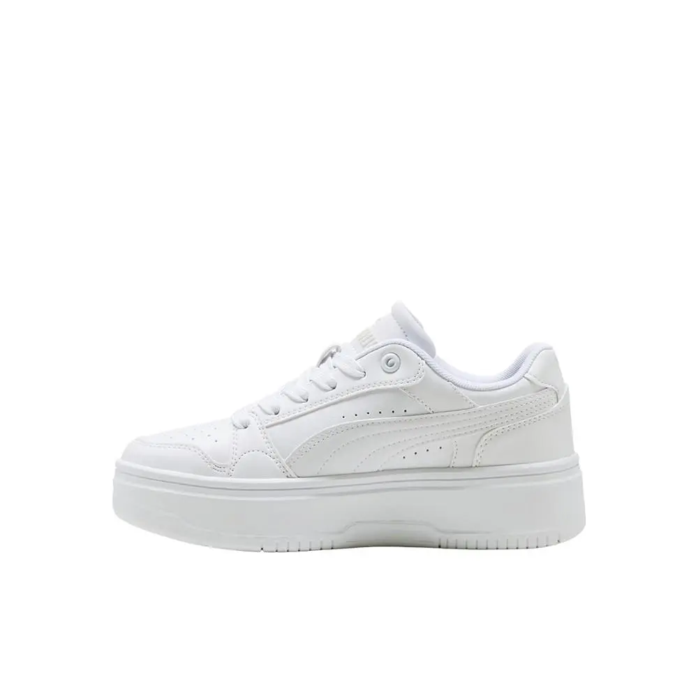 Puma shoes - PUMA Rebound Femme Lace Up  Youth - 40373701 - White 9