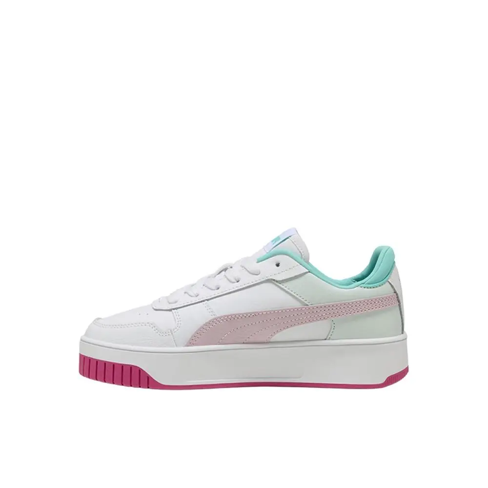 Puma shoes - PUMA Carina Street Lace Up  Youth - 39384616 - Pink, White 1